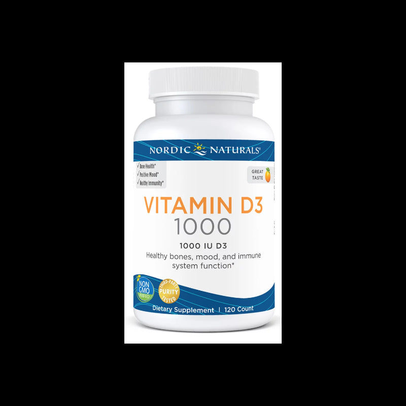 Vitamin D3 1000 IU 120 kapslí od NORDIC NATURALS