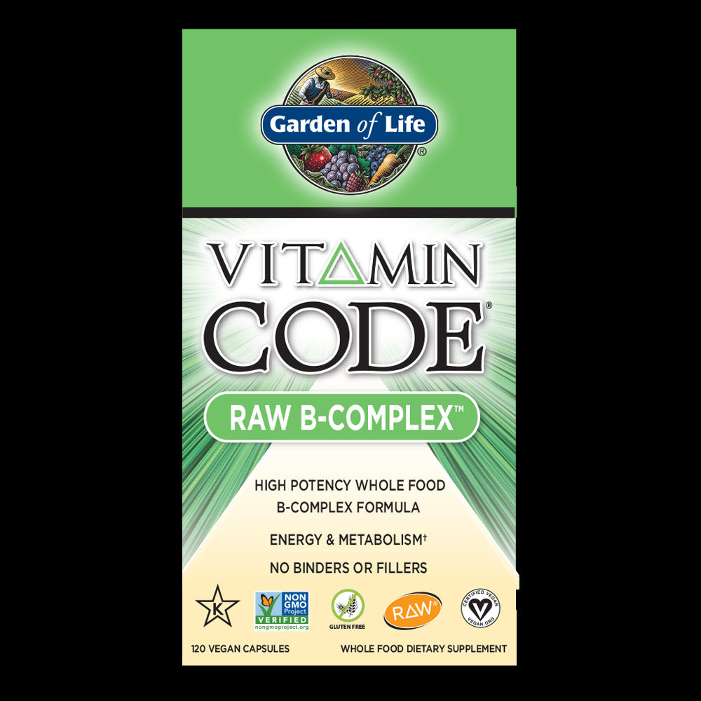 Vitamin code raw B-COMPLEX 120 gélules JARDIN DE VIE
