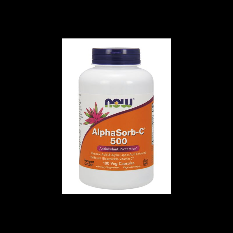 Neutrales Vitamin C Calciumascorbat alphasorbc 500 MG 180 viên nang NOW FOODS