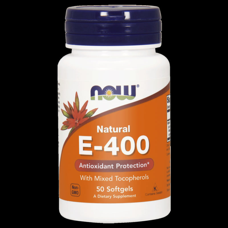 Vitamin E 400 IU 50 Viên Nang của NOW FOODS
