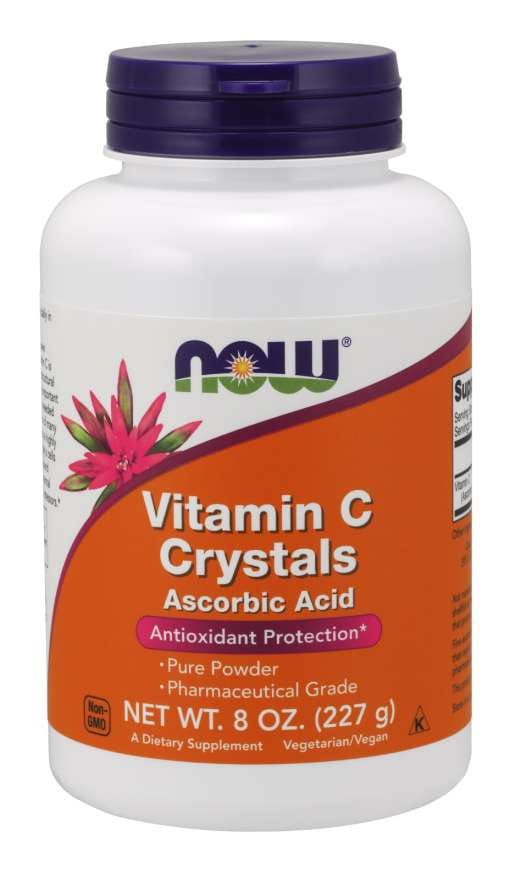 Kristal Vitamin C Vitamin C 227 g NOW FOODS