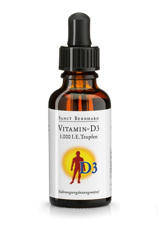 Vitamin D3 1000 IE in Tropfen von 30 ml KRAUTERHAUS SANCT BERNHARD