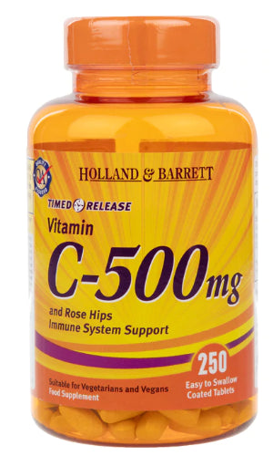 Vitamina C 500 MG 250 Compresse HOLLAND & BARRETT