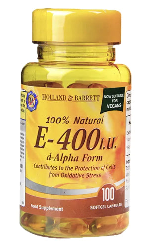 Vitamin E 100 Kapseln HOLLAND & BARRETT