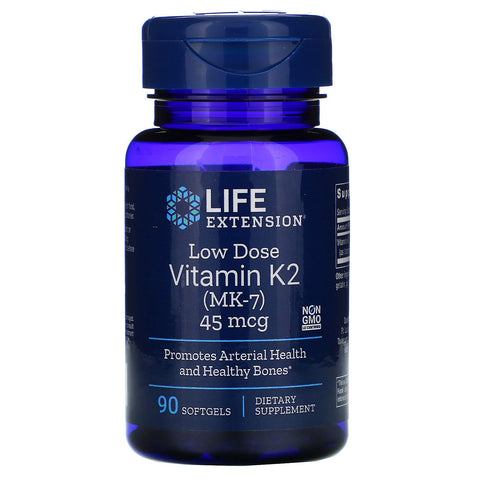 Vitamin K2 MK7 90 Kapseln LEBENSVERLÄNGERUNG