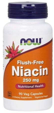 Vitamin B3 Niacin Niacin Flushfree 90 Kapseln NOW FOODS