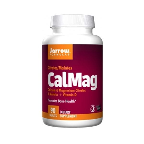 CALMag Cálcio Magnésio d2 90 Comprimidos JARROW FORMULAS