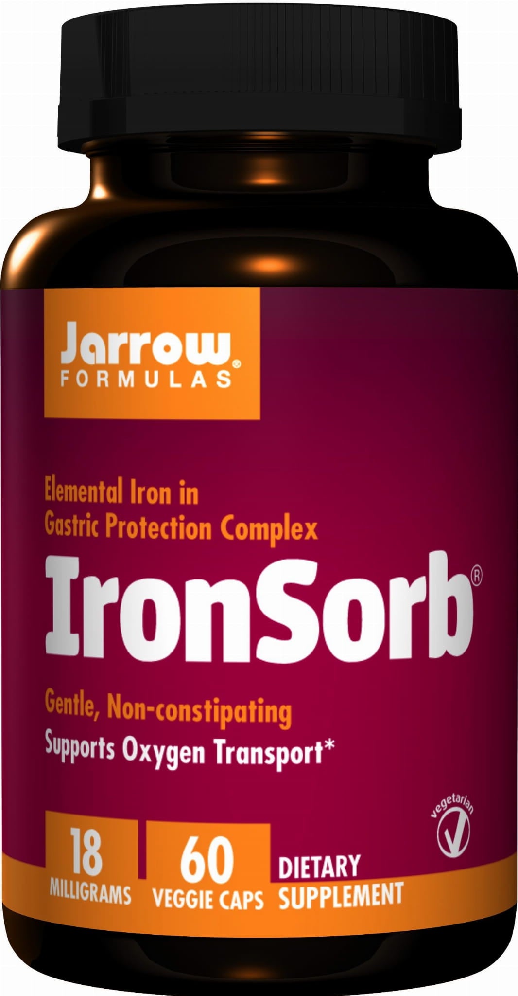Železo ironsorb 60 kapslí JARROW-FORMULAS