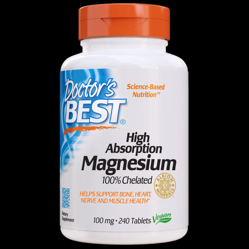 Magnésio de Alta Absorção 240 Comprimidos DOCTOR'S BEST