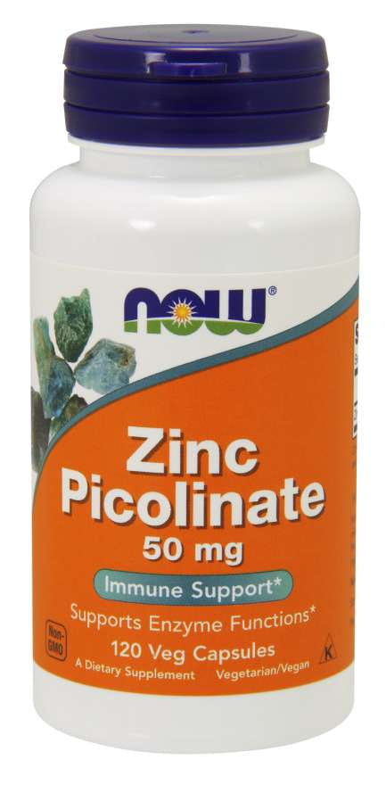 Zinkpikolinat Zinkpikolinat 50 MG 120 Kapslar NOW FOODS