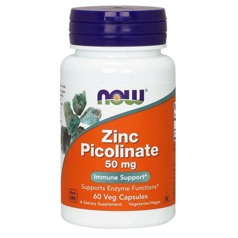 Zinkpicolinat Zinkpicolinat 50 MG 60 Kapsul NOW FOODS
