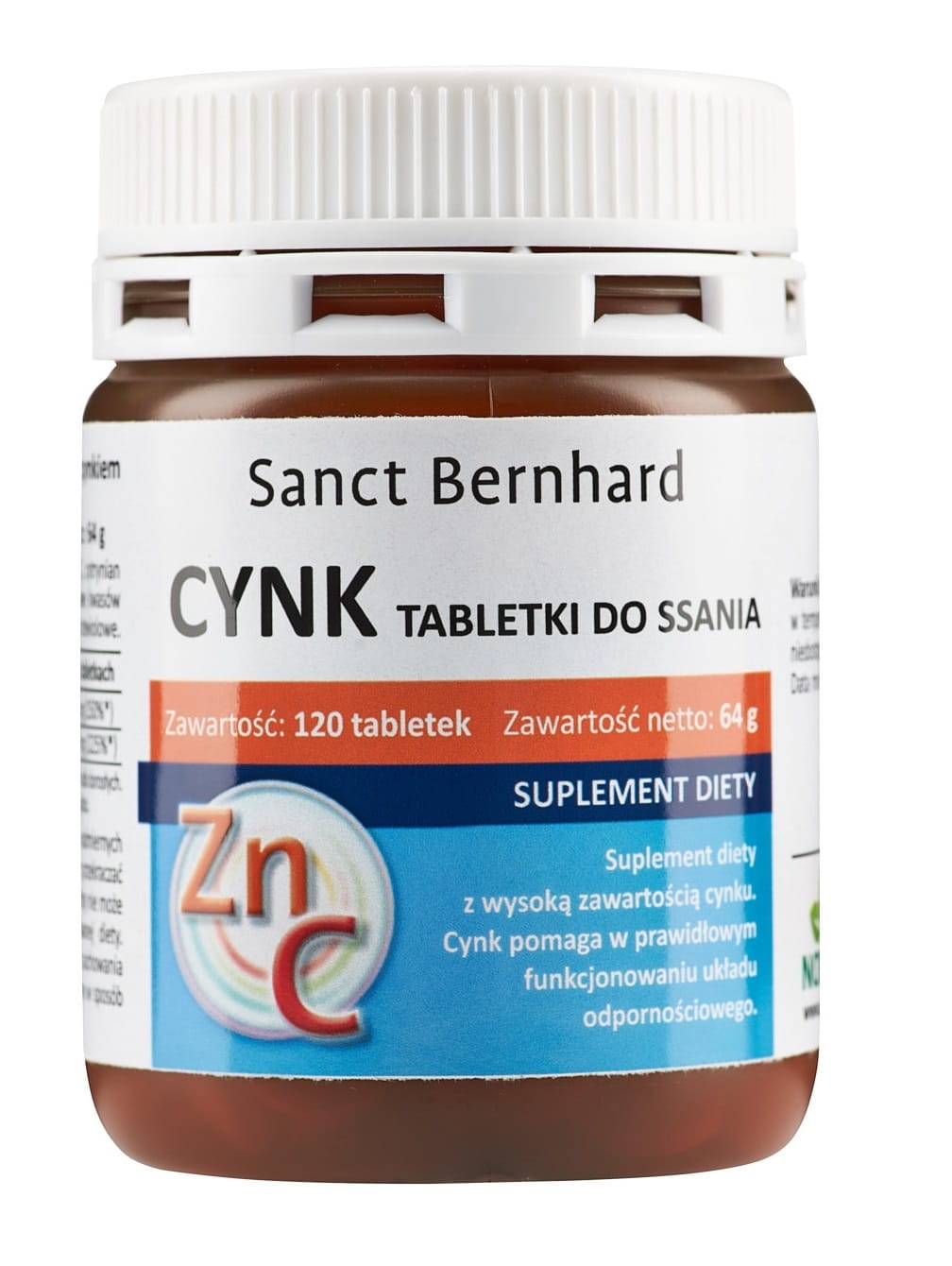 Zinek a vitamín C 120 tablet KRAUTERHAUS SANCT BERNHARD