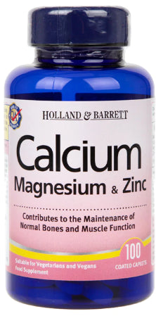 Kalsium Magnesium plus Zink 100 Tablet HOLLAND & BARRETT