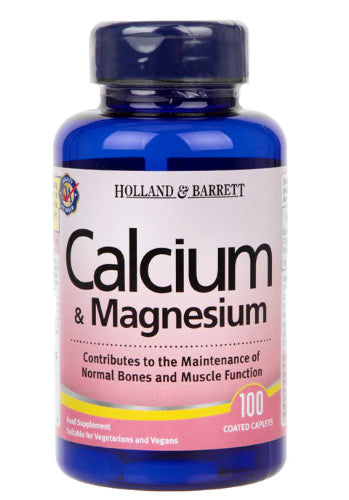 Cálcio & Magnésio 100 Comprimidos HOLLAND & BARRETT