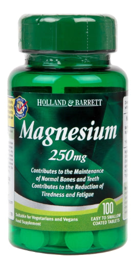 Magnesium 100 tablets HOLLAND &amp; BARRETT