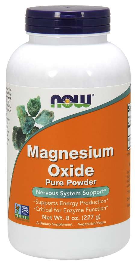Magnézium-oxid Magnézium 227 g NOW FOODS