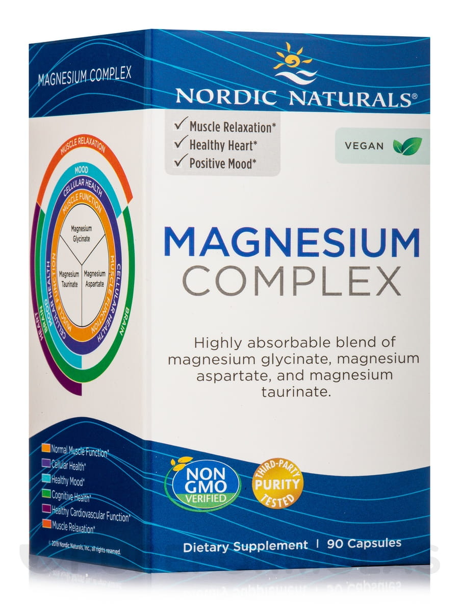 Kompleks Magnesium 90 Kapsul NORDIC NATURALS