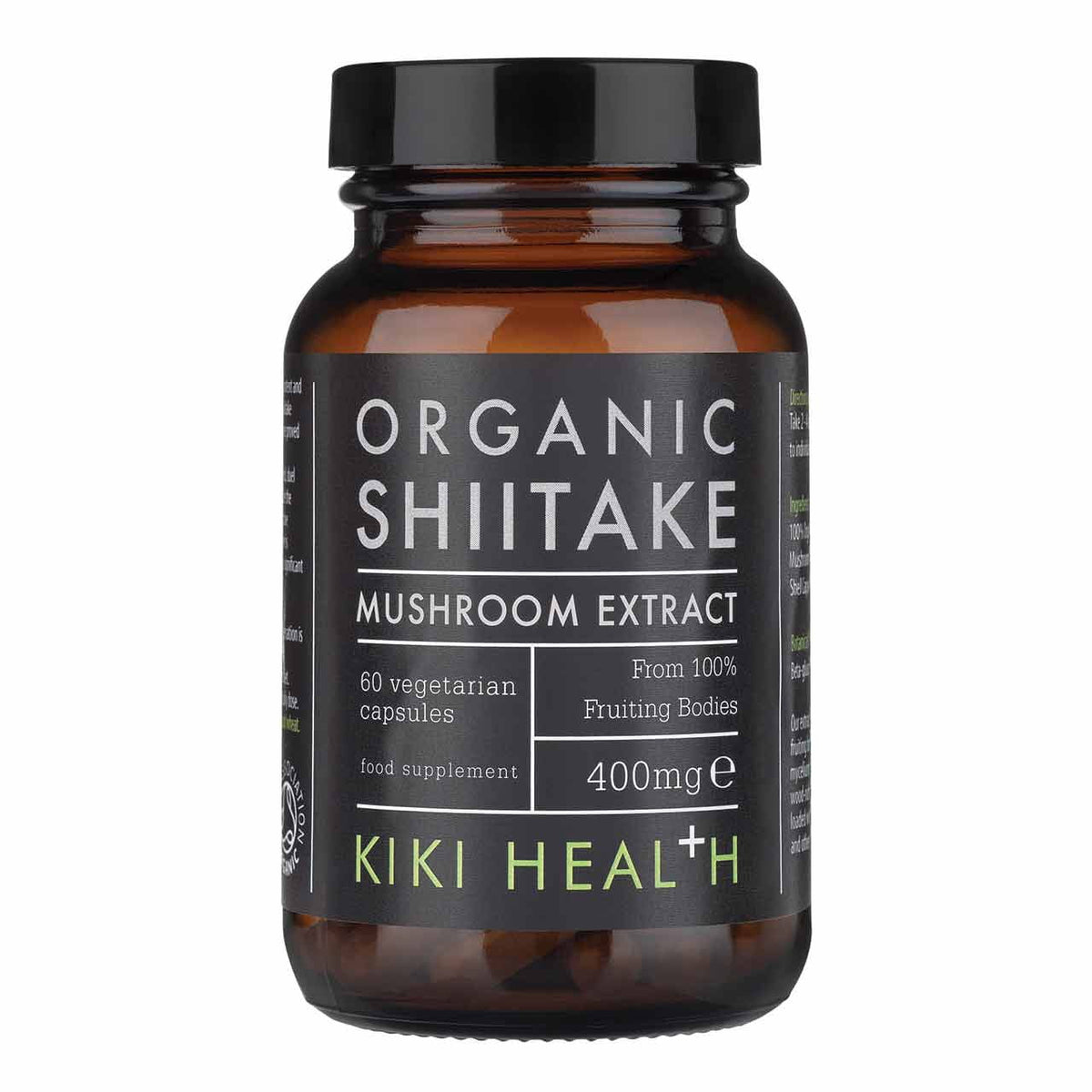 Shiitake extrakt z hub 60 kapslí KIKI HEALTH