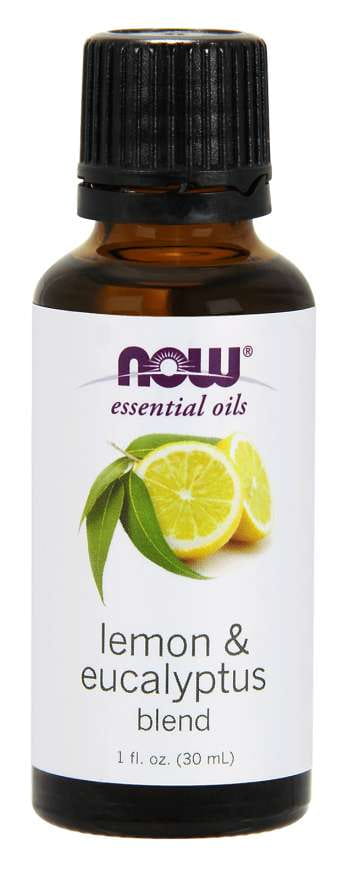 Směs citronového eukalyptu citronový olej eukalyptový olej a citronová tráva olej 30 ml NOW FOODS
