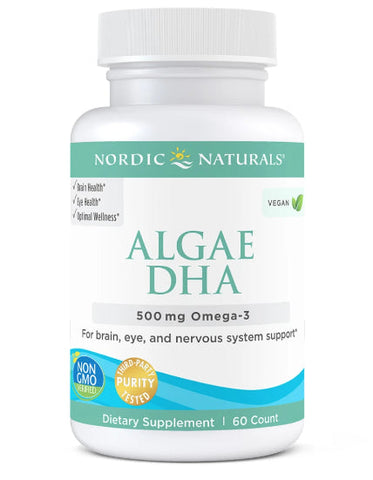 Algen DHA OMEGA 3 60 Kapseln NORDIC NATURALS