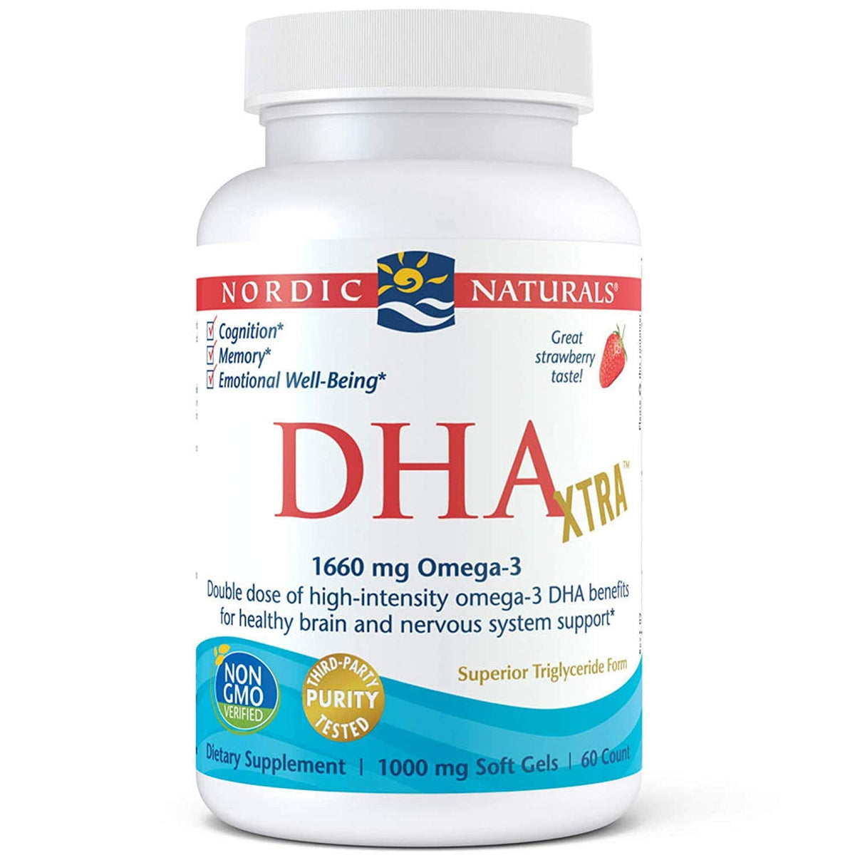 DHA xtra ULEI OMEGA3 60 capsule NORDIC NATURALS