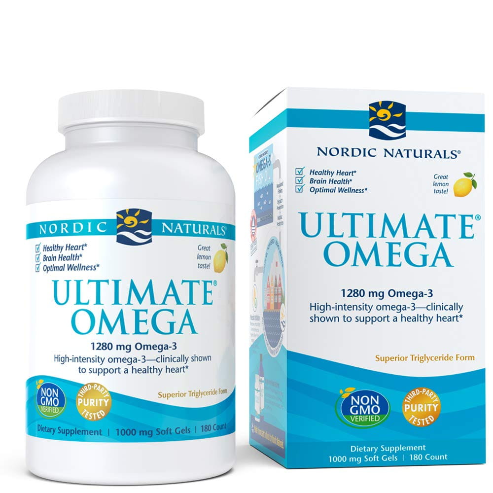 Ultimate Omega 640 MG 180 Cápsulas NORDIC NATURALS