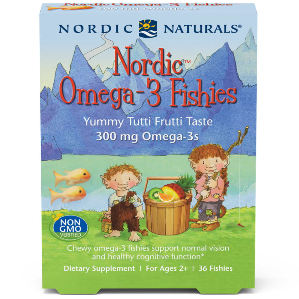 Nordic OMEGA3 Fishies 36 NORDIC NATURALS Karkkikarkit