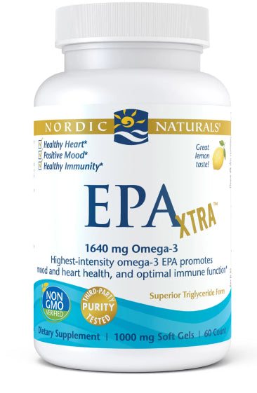 น้ำมัน EPA xtra OMEGA3 60 แคปซูล NORDIC NATURALS