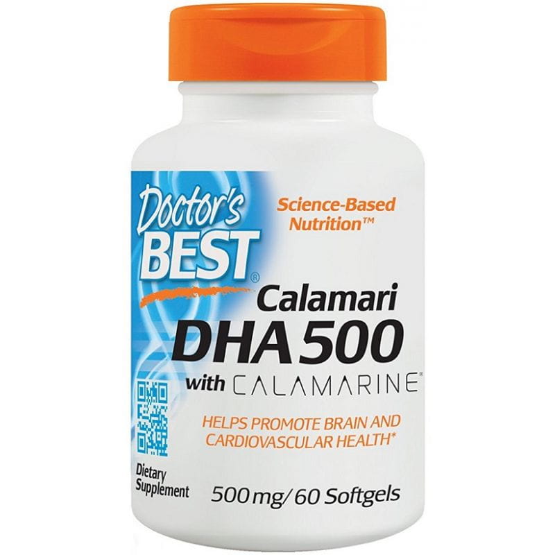 Calamari OMEGA 3 DHA 500 MG EPA 50 MG 60 Kapsler DOCTOR'S BEST