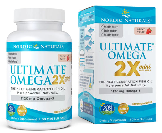 Ultimate Omega 2x Mini 60 Kapsul NORDIC NATURALS