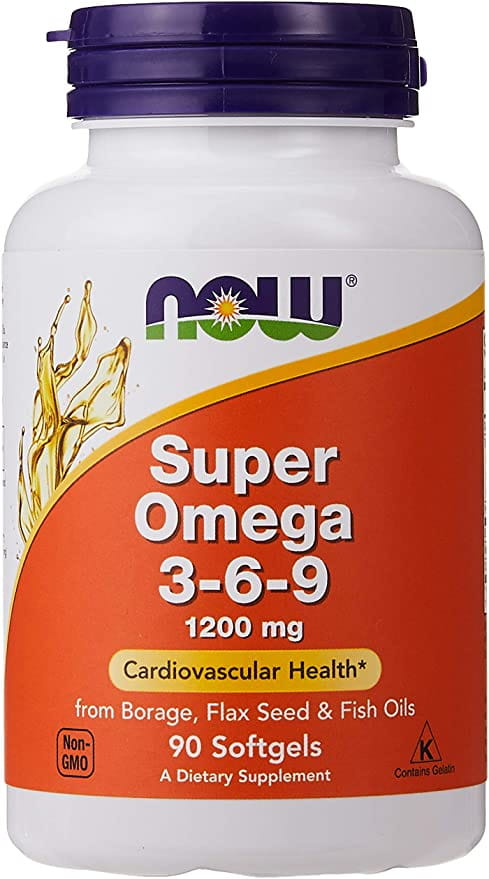 Super OMEGA 369 90 Καψούλες NOW FOODS