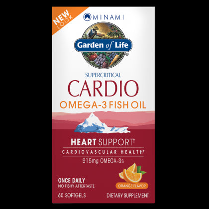 Minami Cardio OMEGA3 Fischöl 60 Kapseln GARDEN OF LIFE
