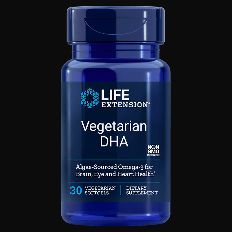Vegetarisk DHA 30 kapsler LEBENSVERLÄNGERUNG