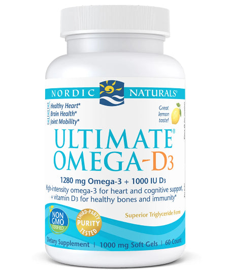 Ultimate omegaD3 60 Kapseln NORDIC NATURALS