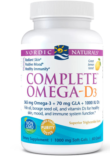 Komplett OmegaD3 60 kapszula NORDIC NATURALS