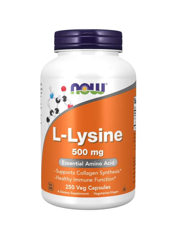 Lisin 500 MG 250 capsule NOW FOODS