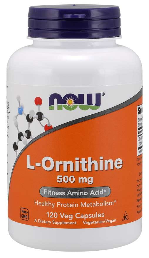 Lornithin 500 MG 120 kapslí NOW FOODS