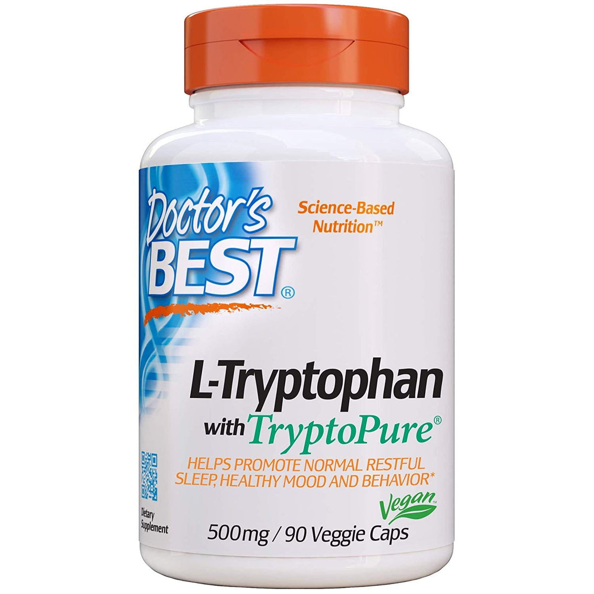 Ltryptophan 500 MG 90 kapslí DOCTOR'S BEST