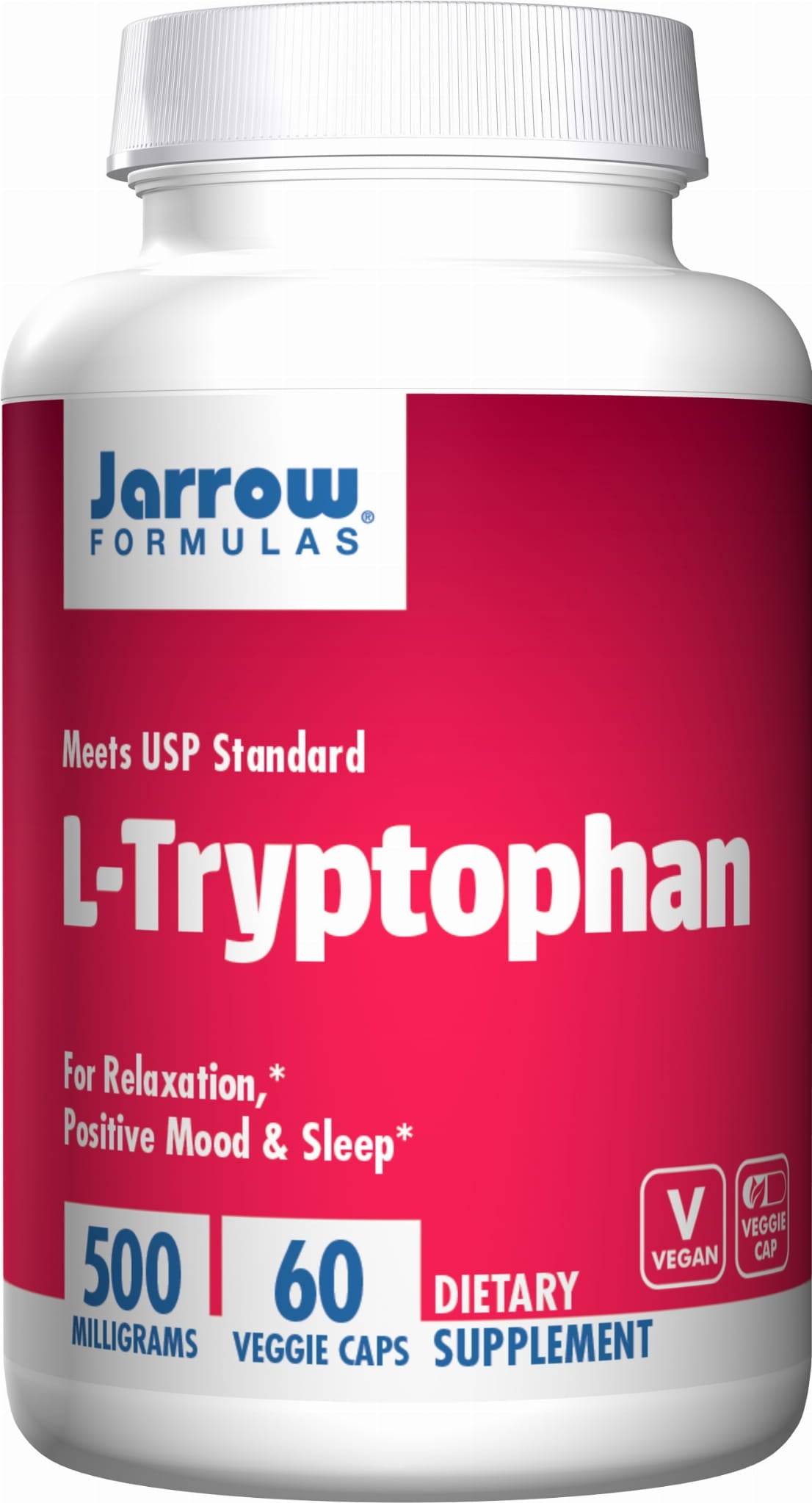 Ltryptophan 500 MG 60 kapslí JARROW-FORMELN
