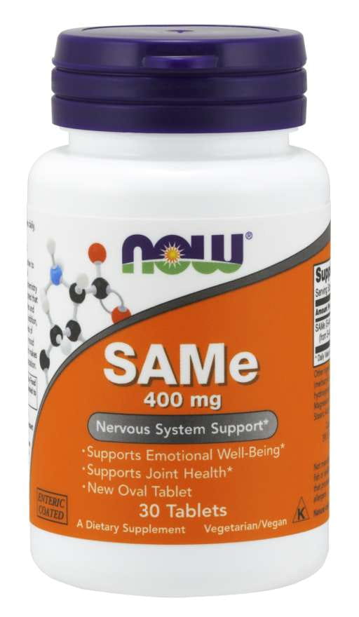 GLEICHES Sadenosylmethionin 400 MG 30 tablet NOW FOODS