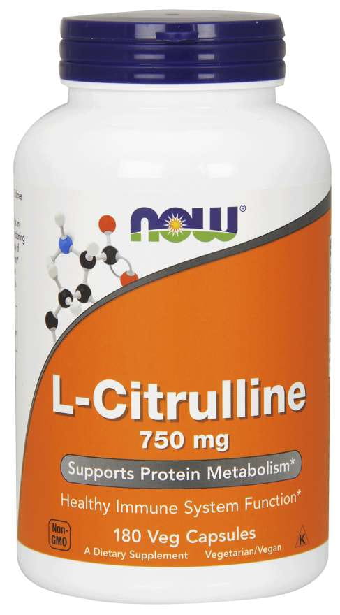 Lcitrullin Lcitrullin 750 MG 180 kapslí NYNÍ POTRAVINY