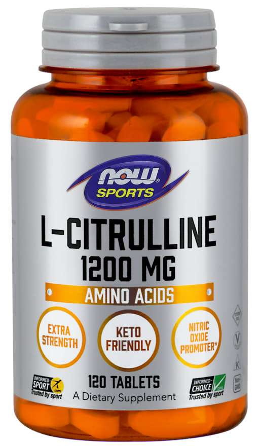 Lcitrullin Lcitrullin 1200 MG 120 Tabletten NOW FOODS