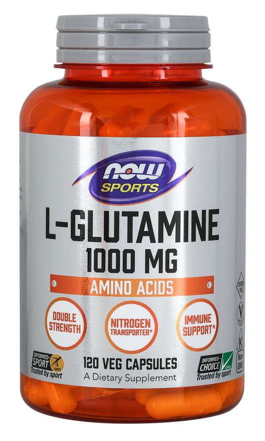 L - Glutamin 120 kapslí NOW FOODS