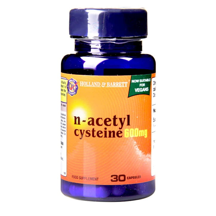 NAC Nacetylcystein 600 MG 30 tobolek HOLLAND & BARRETT