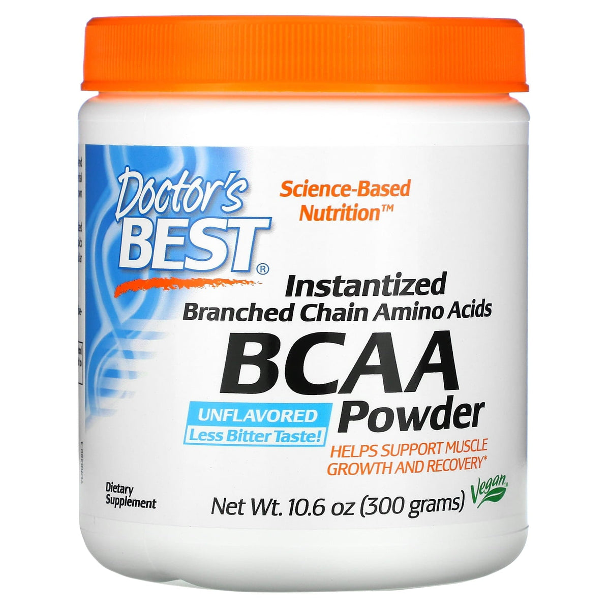 Rozvětvené aminokyseliny BCAA Prášek rozvětvené aminokyseliny 300 g DOCTOR'S BEST