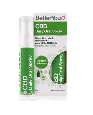 CBD tägliches Mundspray Cannabidiol 25 ml BETTERYOU