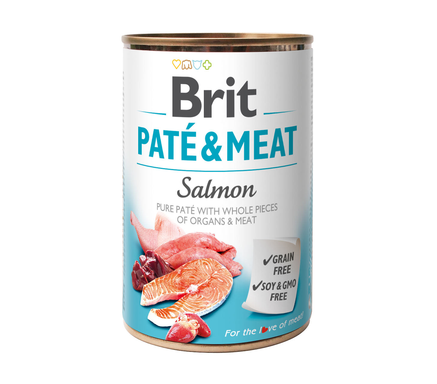 PATE & MEAT SALMON Hundedose mit Lachs 400g - BRIT