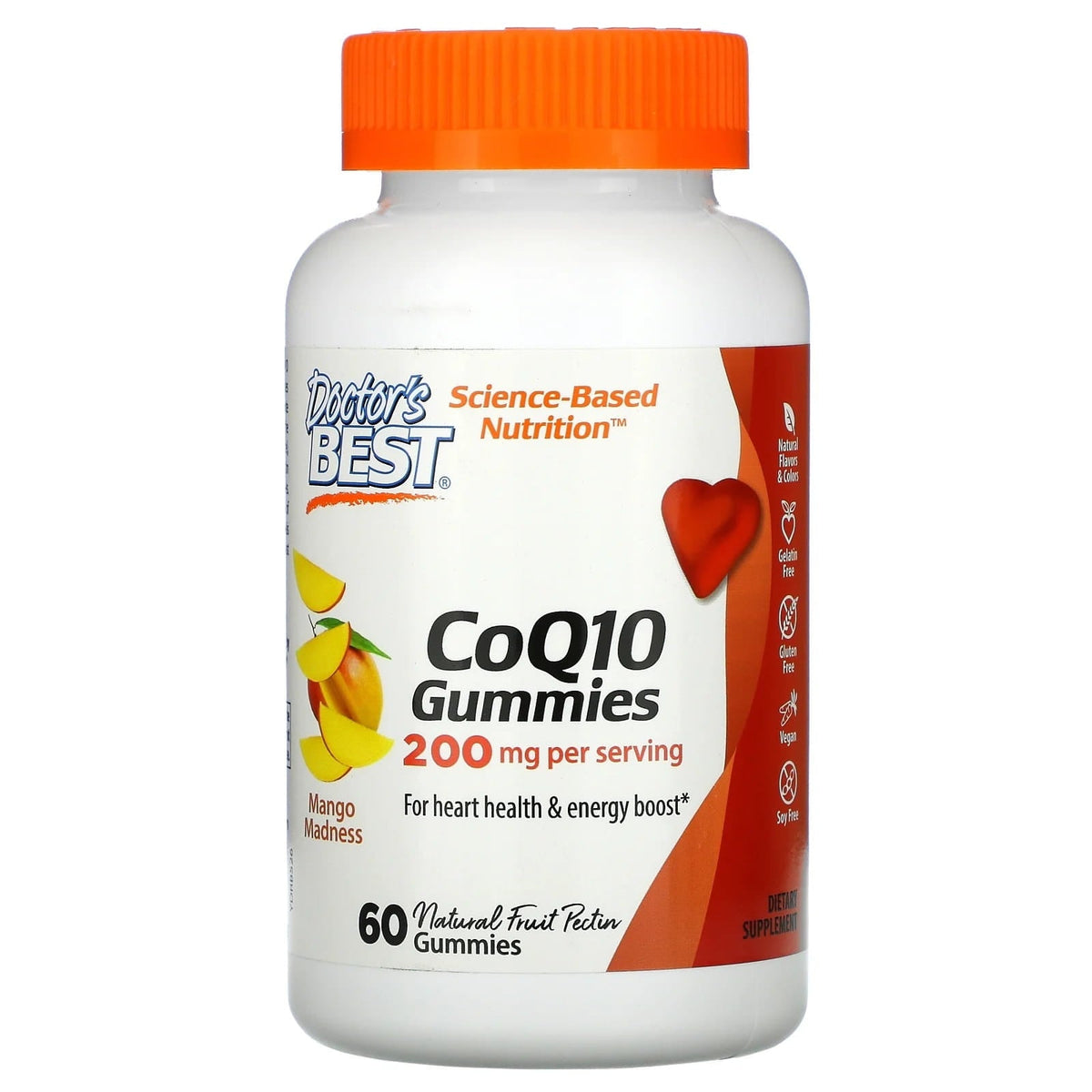 COQ10 Gummibärchen Coenzima Q10 100 MG 60 DOCTOR'S BEST