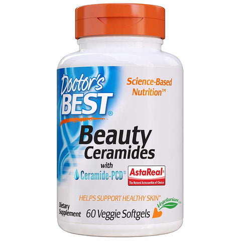 Beauty Ceramide CeramidPCD und Astaxanthin 60 Kapseln DOCTOR'S BEST