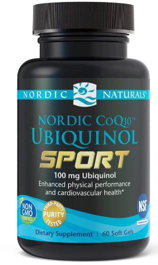 COQ10 Ubiquinol Sport 60 Kapsel NORDIC NATURALS